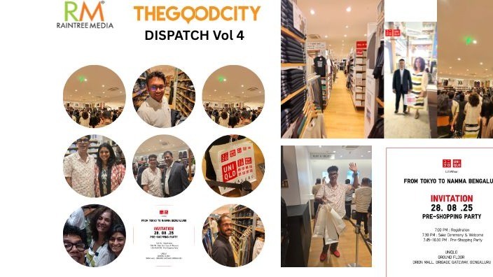 Uniqlo comes to Bengaluru – The Good City Dispatch Vol 04