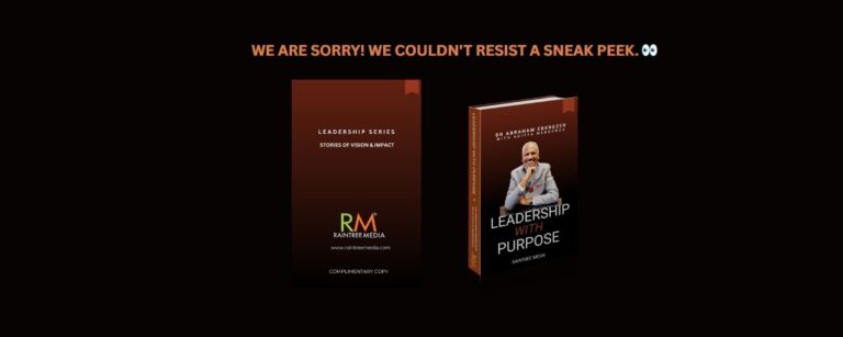 From Manuscript to Milestone: Sneak Peek into Dr. Ebenezer’s Book